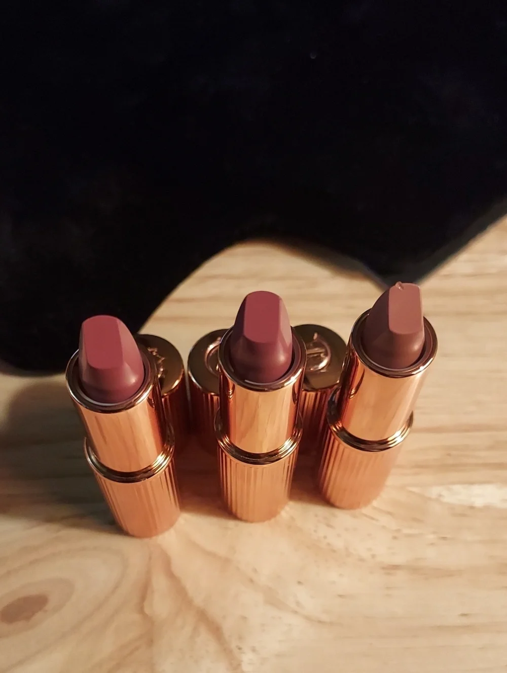💄💋Charlotte Tilbury Mini Lip Trio — Rose To fame,90s Pink And Icon baby.